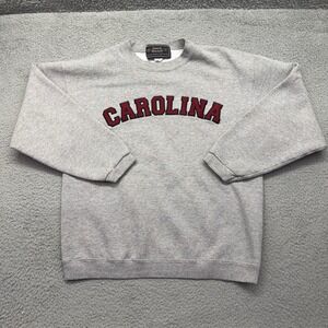 Jones & Mitchell Size Medium Carolina USC Gamecocks Gray Crewneck Sweatshirt